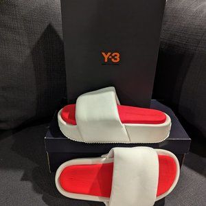 Never worn Adidas y3 slides